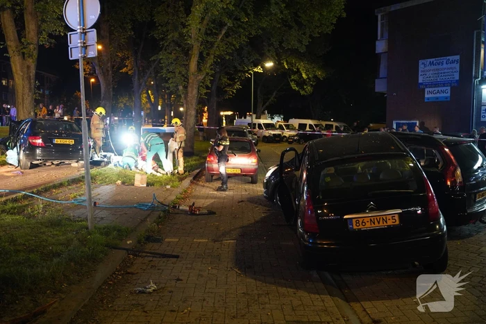 Drie zwaargewonden na ernstig ongeval
