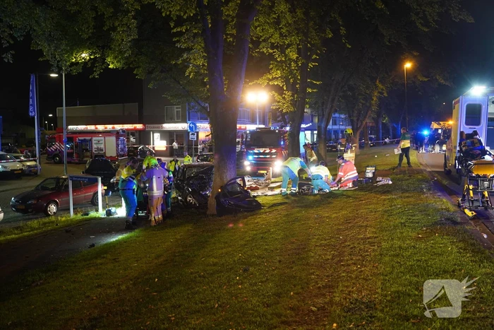Drie zwaargewonden na ernstig ongeval