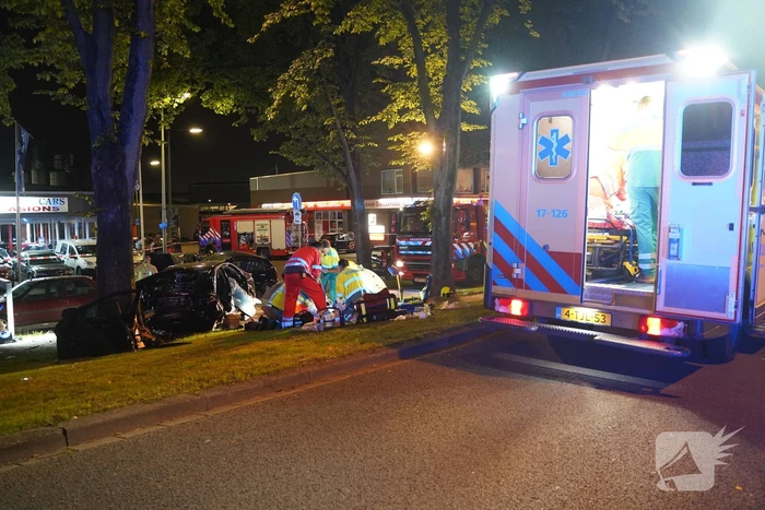 Drie zwaargewonden na ernstig ongeval