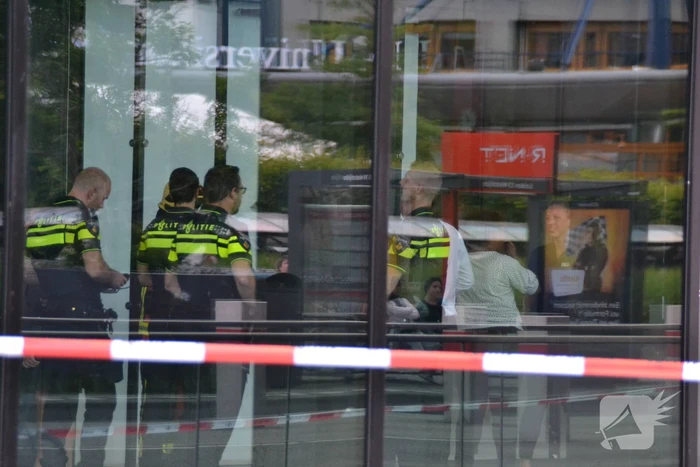 Brand in meterkast van kantoorpand Level