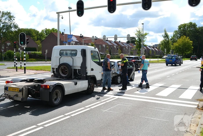 Gewonde bij kop-staartbotsing