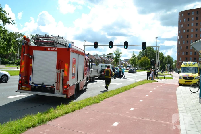 Gewonde bij kop-staartbotsing