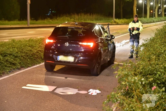 Wielrenner gewond na aanrijding met auto