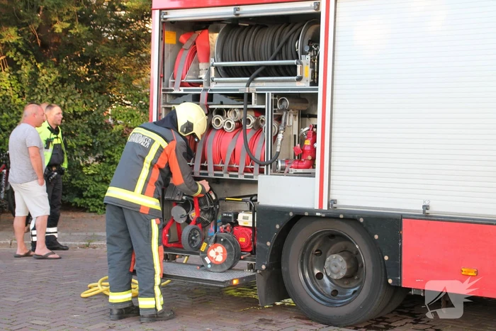Woningbrand snel onder controle