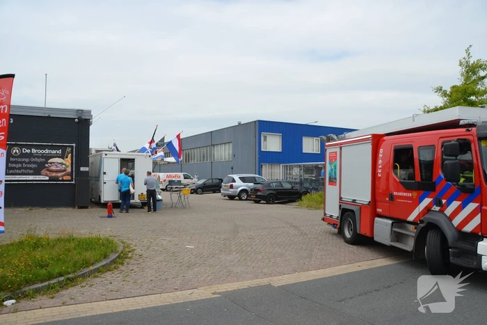 Brand in viskraam