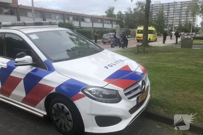 Aanrijding tussen fietser en auto