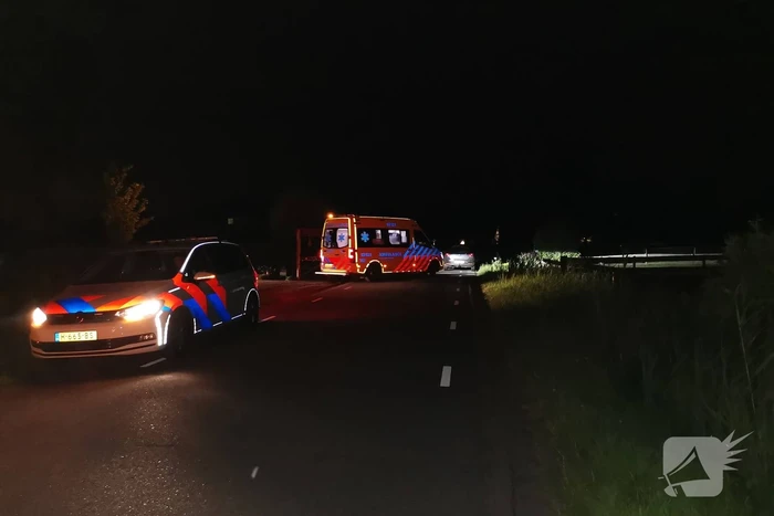 Man gewond na val uit raam