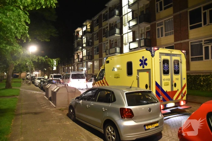 Melding steekpartij, slachtoffer is spoorloos