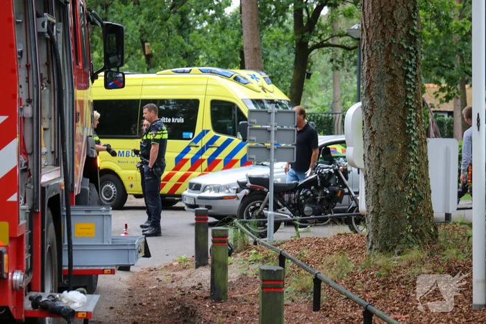 Motorrijder gewond na aanrijding met auto