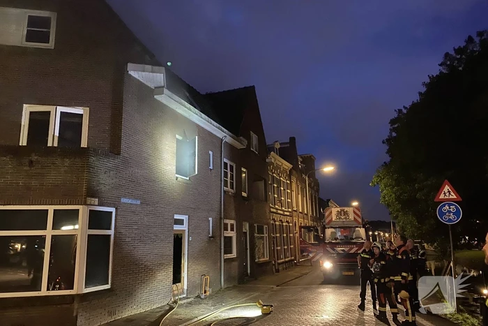 Brand in woning door bouwstofzuiger