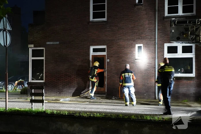 Brand in woning door bouwstofzuiger