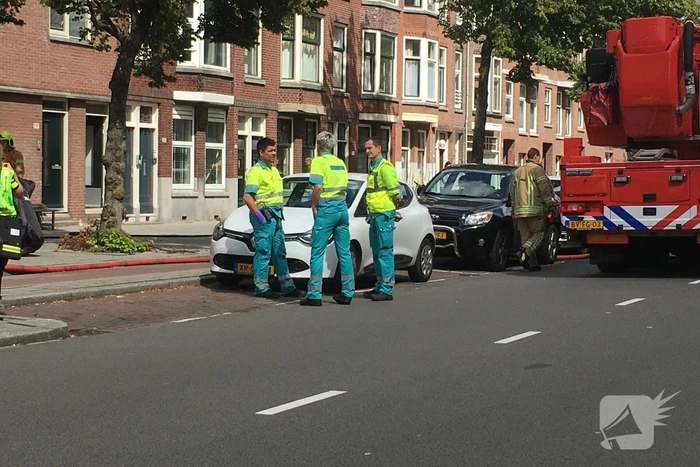Veel rook bij woningbrand
