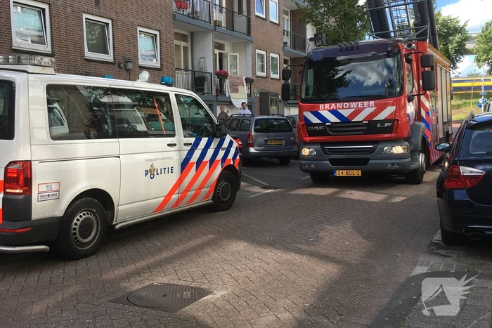 Bewoner heeft last van water op balkon