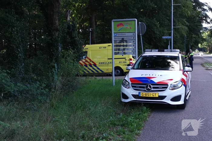 Fietsster gaat onderuit en raakt gewond