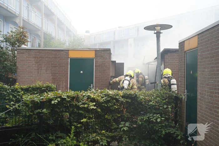 Meerdere gewonden bij ontploffing in schuur