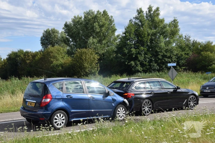 Gewonde bij kop-staartbotsing