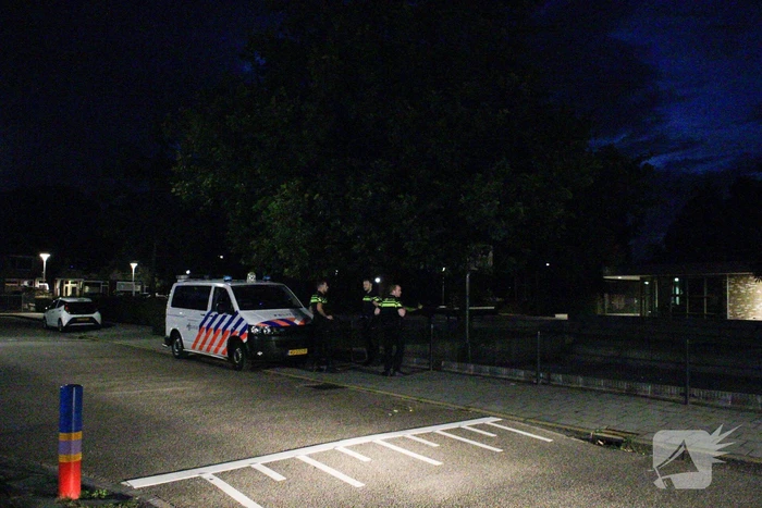 Grote politie inzet bij school De Koningslinde