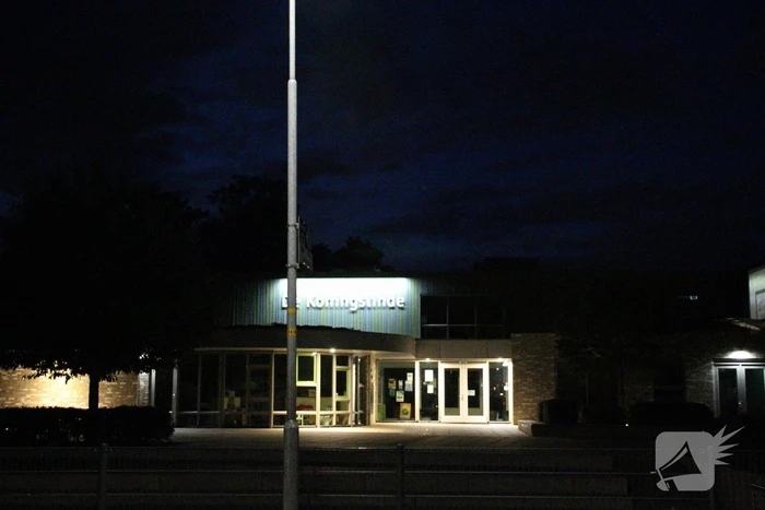 Grote politie inzet bij school De Koningslinde