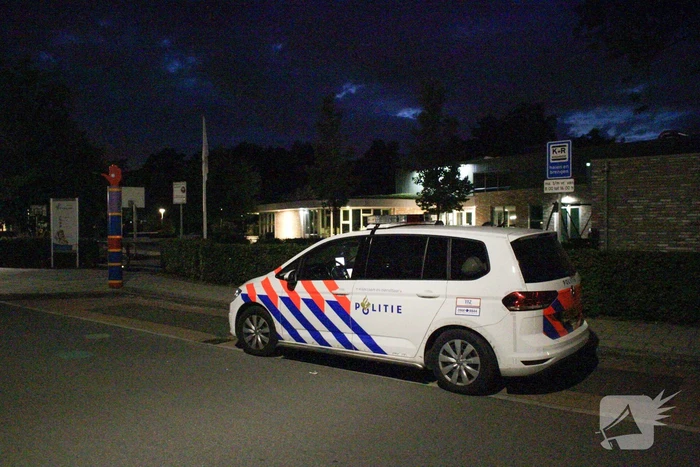 Grote politie inzet bij school De Koningslinde