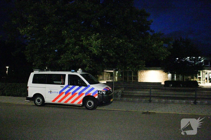 Grote politie inzet bij school De Koningslinde