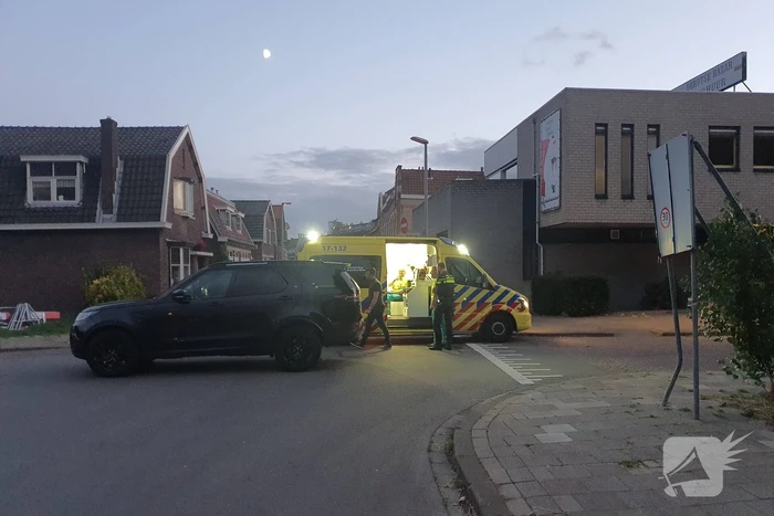 Scooterrijder gewond bij verkeersongeval