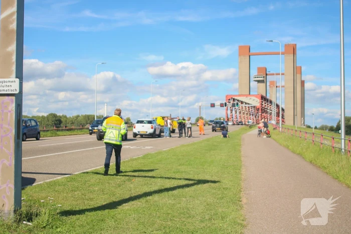 Veel schade bij kop-staartbotsing