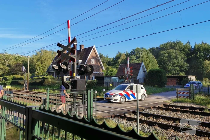 Grote politie actie wegens spoorloper