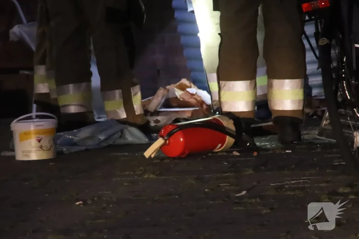 Persoon gewond bij bluspoging