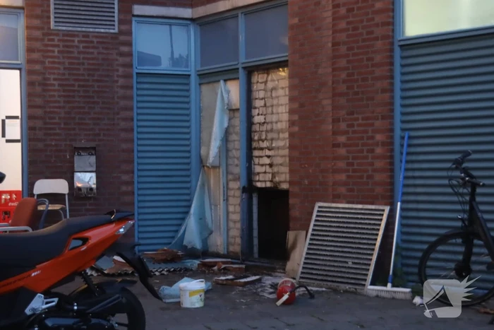 Persoon gewond bij bluspoging