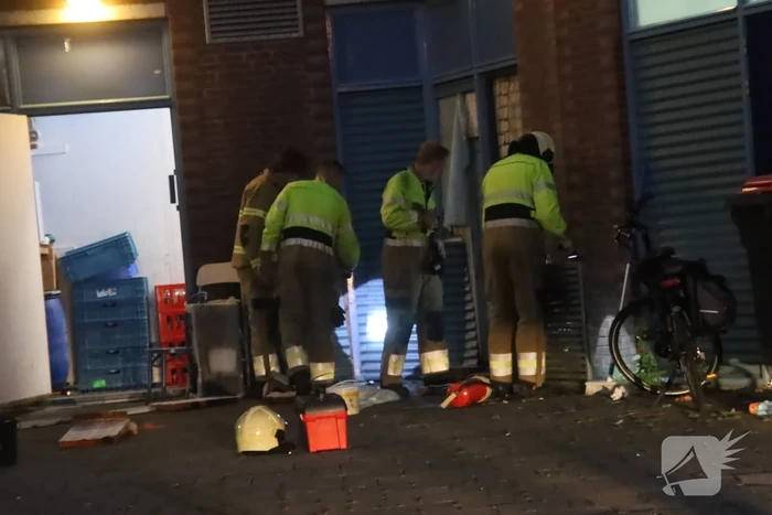 Persoon gewond bij bluspoging