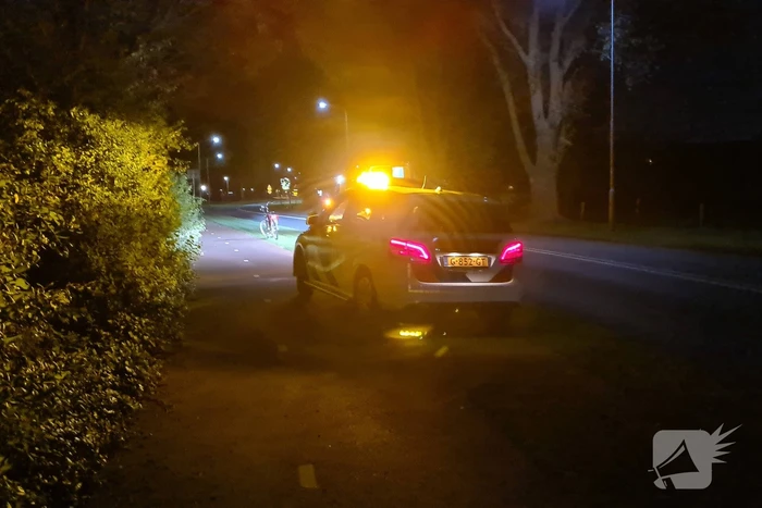 Man gewond aan hoofd na val met fiets