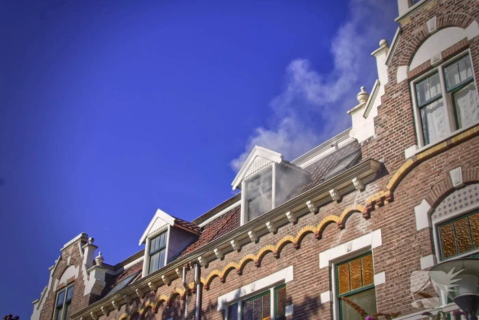 Brand op bovenverdieping woning