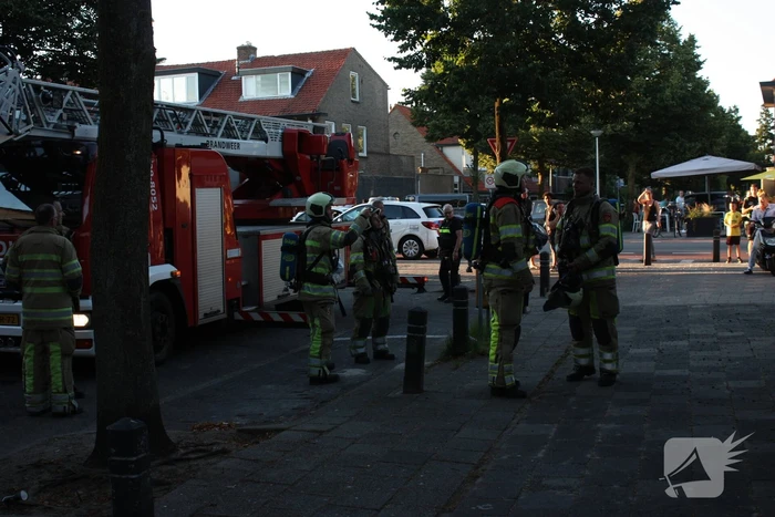 Brand in afzuiginstallatie snackbar De Hoefslag