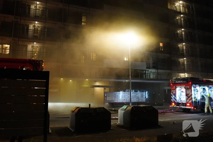 Stroomuitval na brand in kelderboxen
