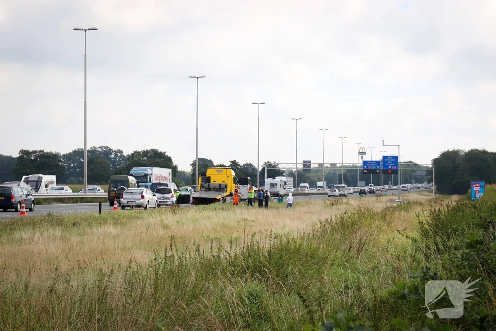 Rijksweg A1 112 meldingen Terschuur 
