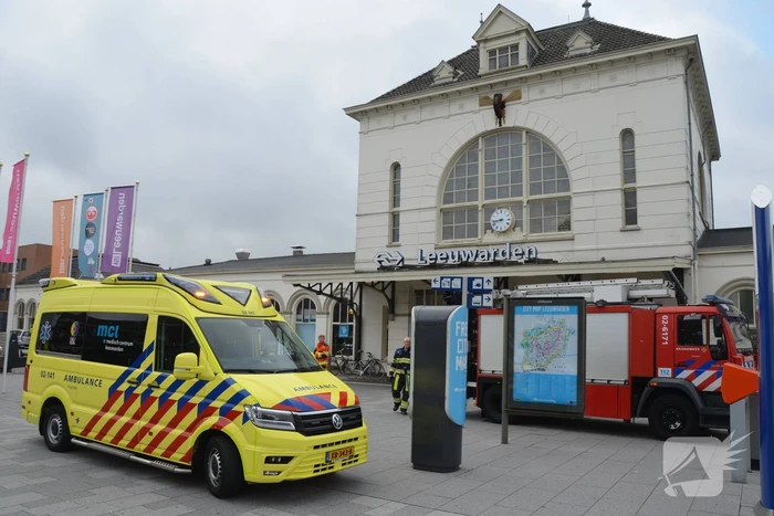 Persoon gewond na valpartij in trein