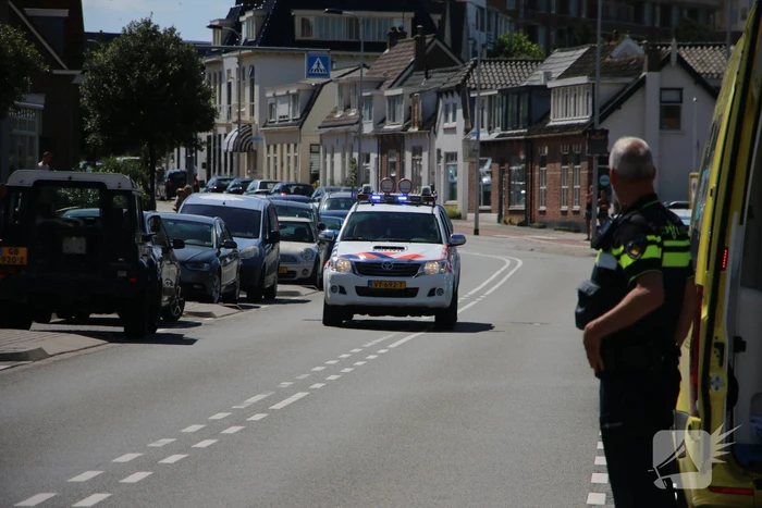 Traumahelikopter landt voor incident op terras