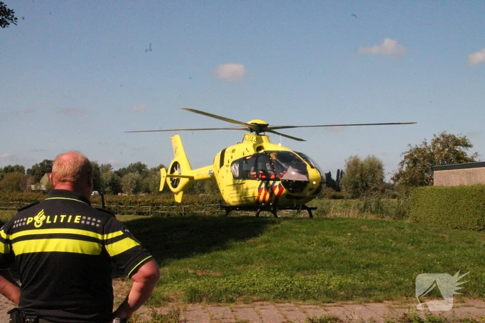 Traumahelikopter landt incident