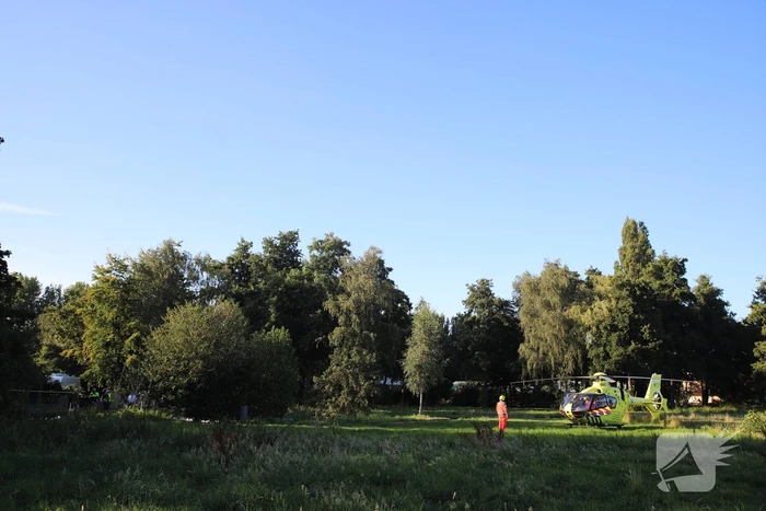 Man overleden na val in sloot Wollefoppenpark