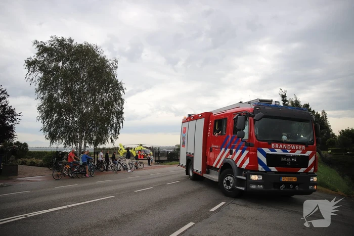 Traumahelikopter ingezet bij bedrijfsongeval
