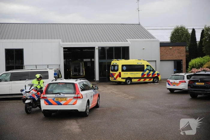 Traumahelikopter ingezet bij bedrijfsongeval