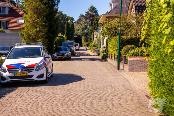 Twee schuren en een hondenkennel in brand