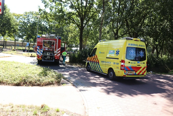 Auto volledig verwoest door brand