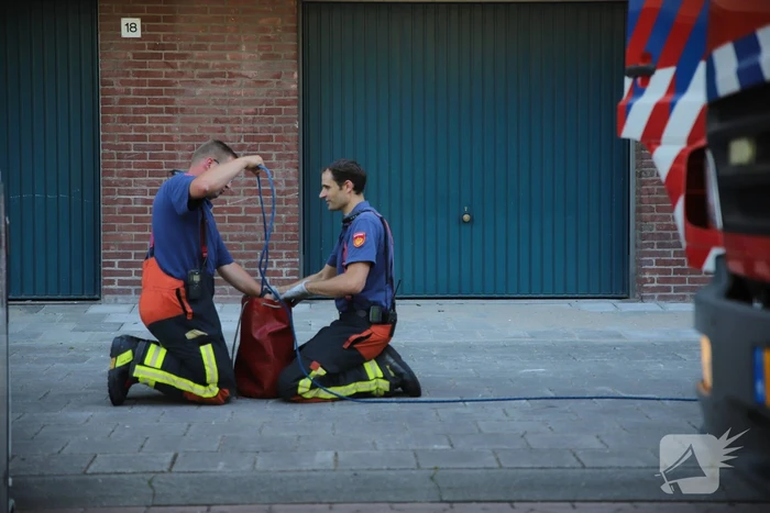 Brand op derde verdieping van flatgebouw