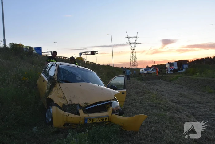 Man gewond na eenzijdig ongeval