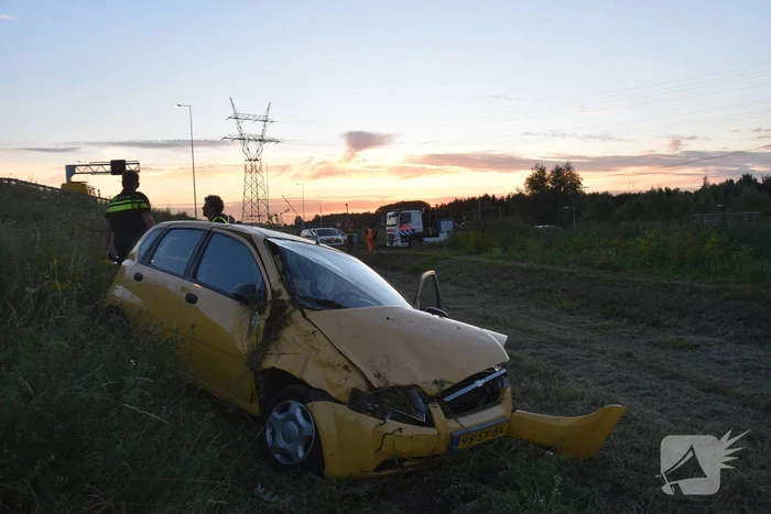 Man gewond na eenzijdig ongeval