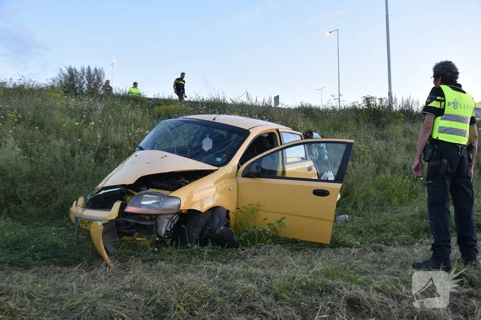 Man gewond na eenzijdig ongeval