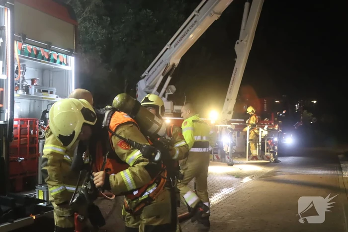 Enorme schade na brand bij woning