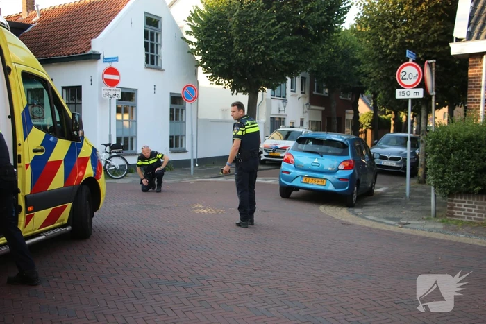 Scooterrijder gewond na aanrijding met auto