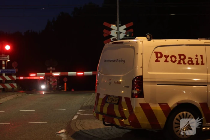 Geen treinverkeer door aanrijding